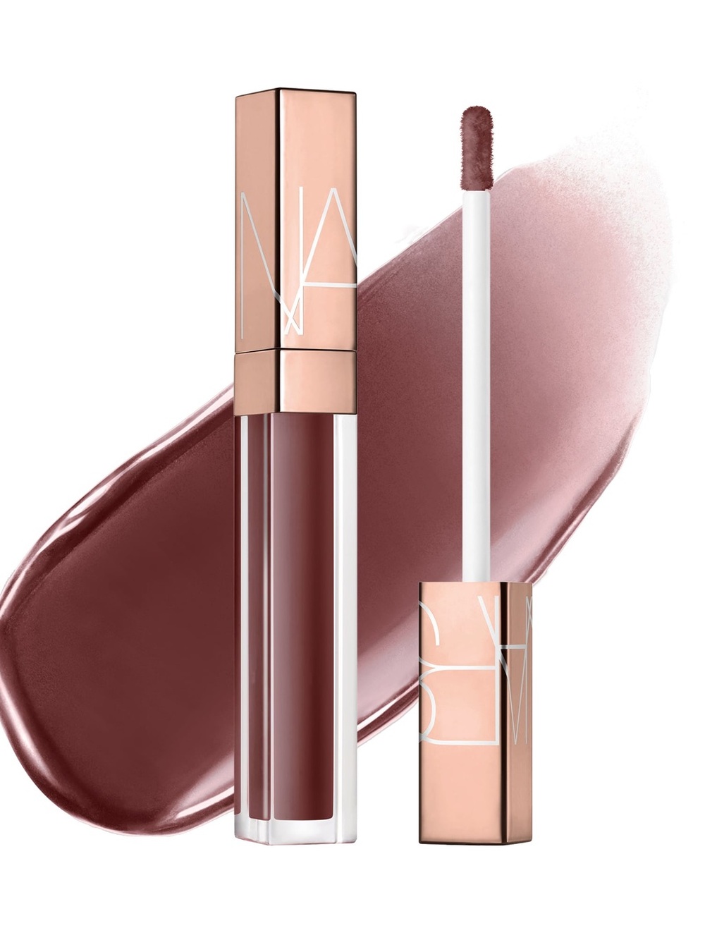 NARS AFTERGLOW LIP SHINE GLOSS in WHAT IF #280 (Rich Chocolate) F/S 0.17 Oz NIB!